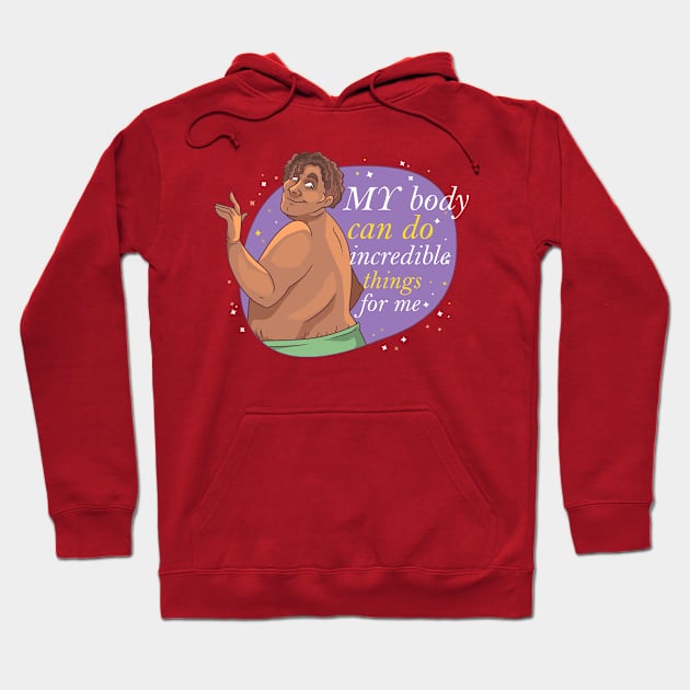 My Body Can Do Hoodie by Mako Design 